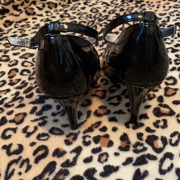 Rampage black open toe heels NWOT - Picture 7 of 7